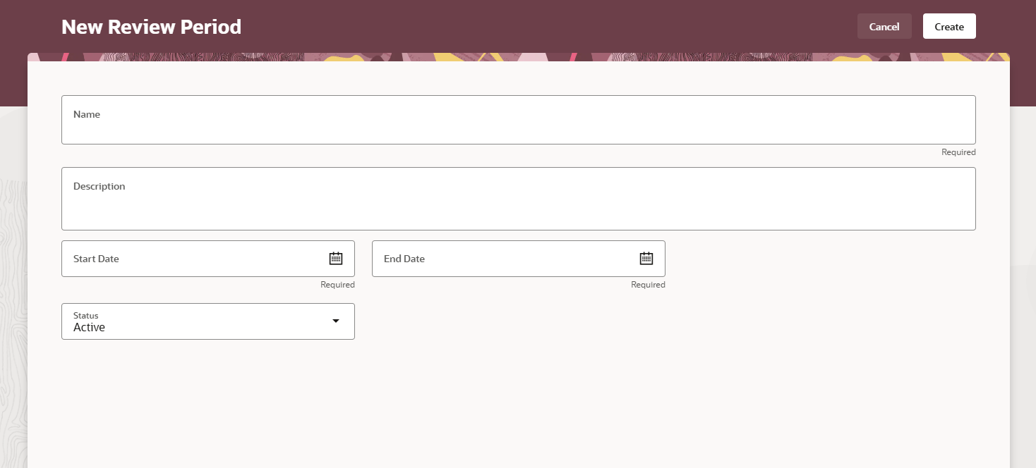 Oracle Performance Review Manage Review Periods of Performance in Oracle Fusion - Thinkapace ...